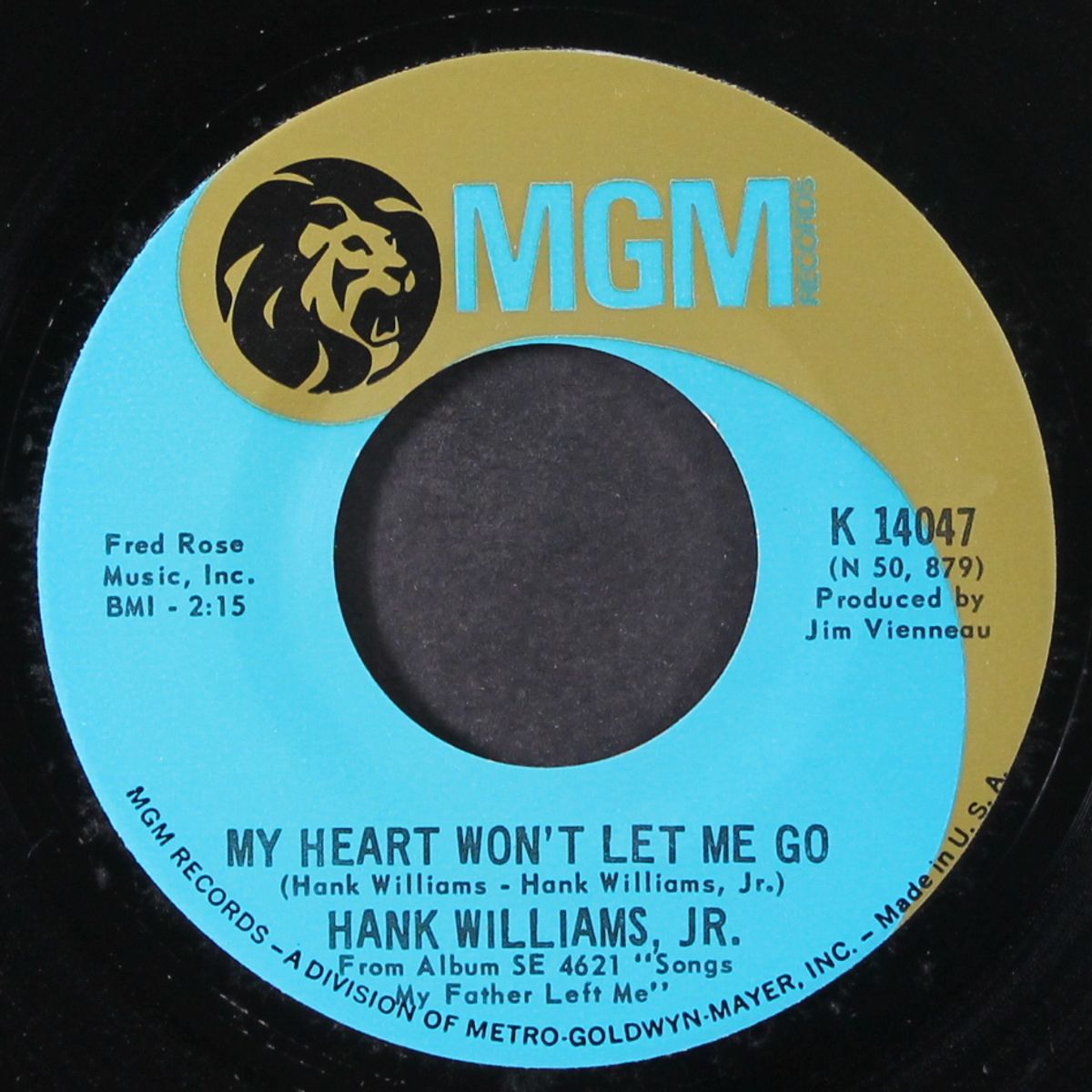 cajun baby / my heart won't let me go by HANK WILLIAMS, JR.