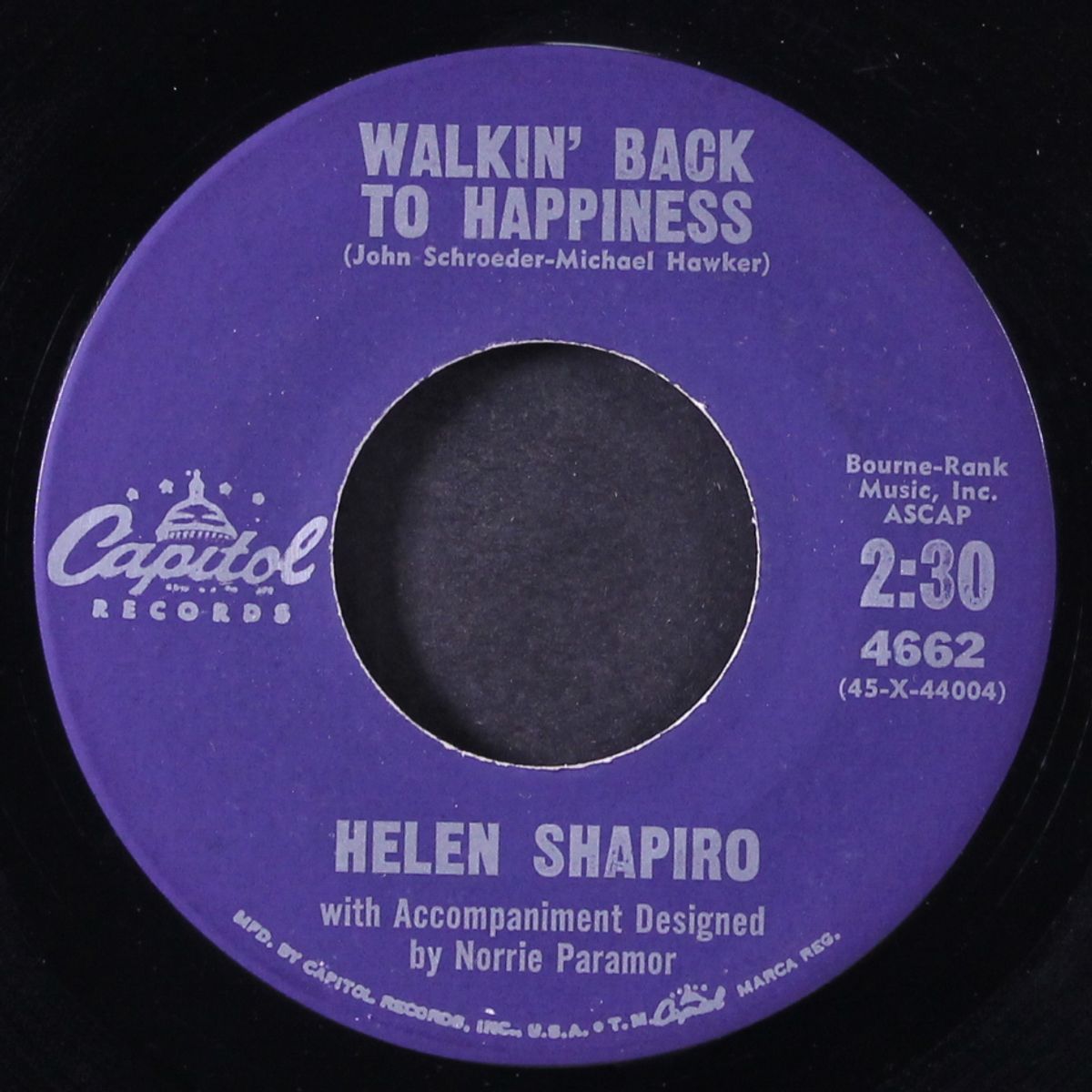walkin' back to happiness by HELEN SHAPIRO