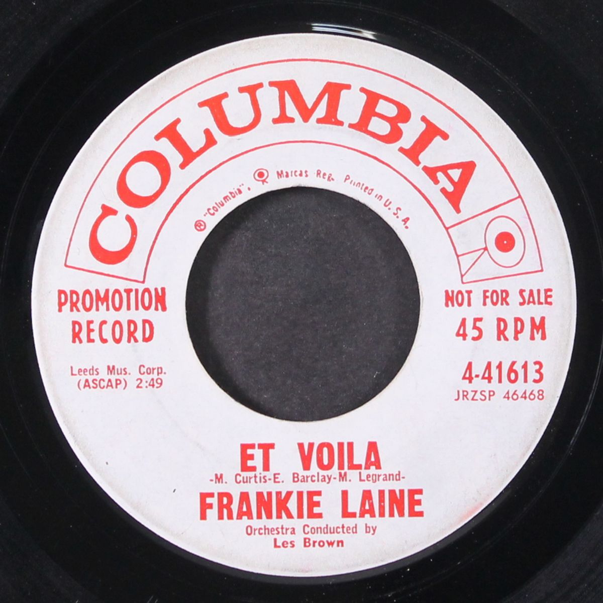 st. james infirmary by FRANKIE LAINE