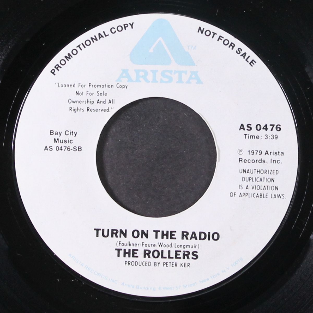 hello and welcome home / turn on the radio by ROLLERS