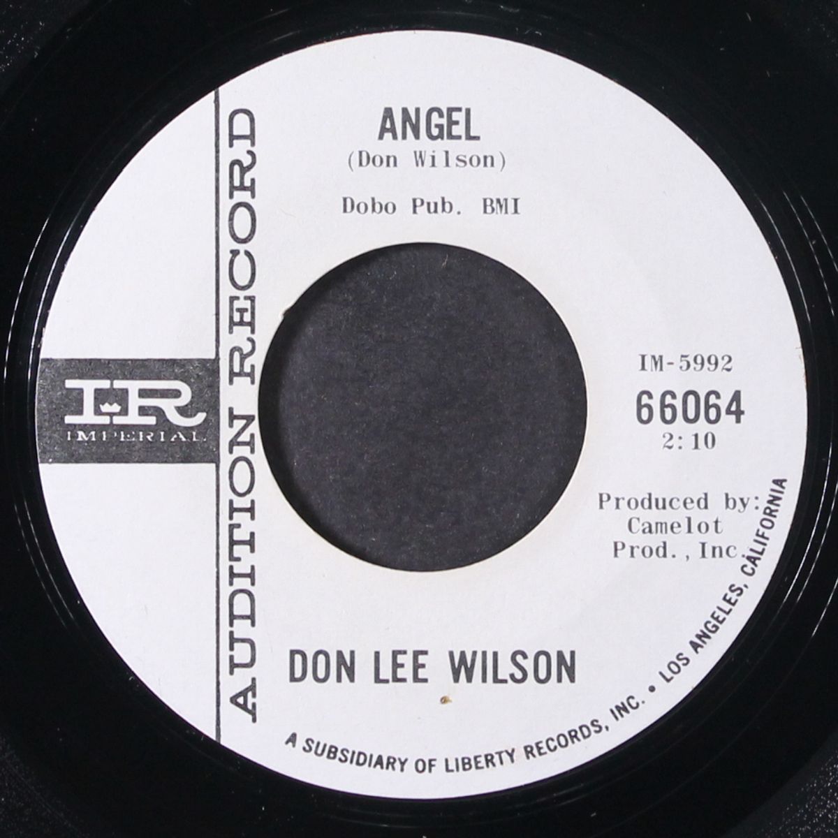 tell laura i love her / angel by DON LEE WILSON