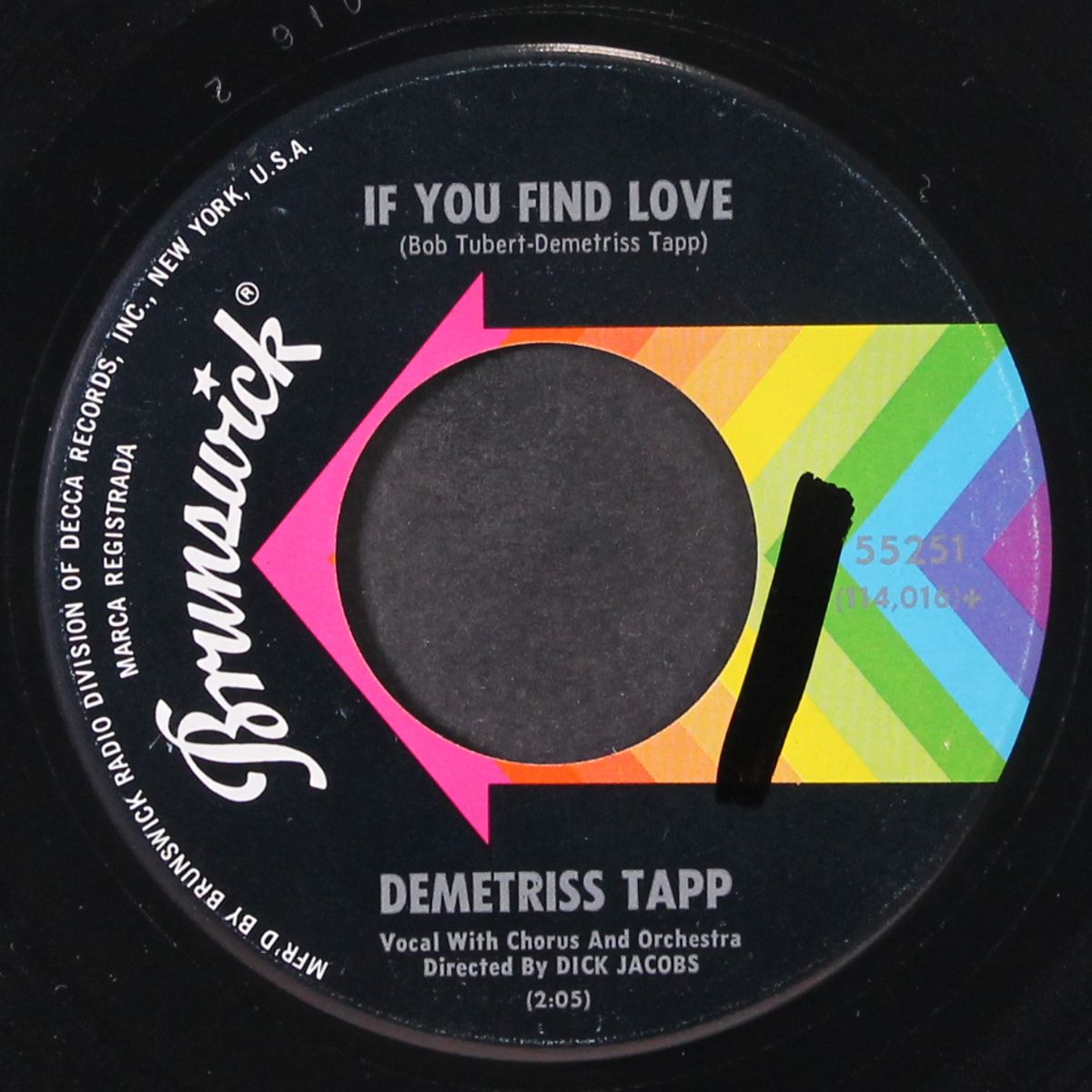 lipstick paint a smile on me / if you find love by DEMETRISS TAPP