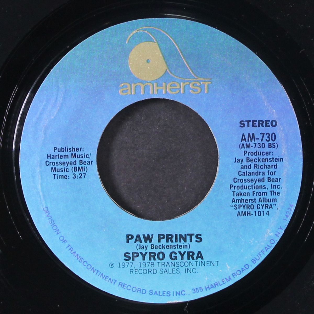 paw prints / shaker song by SPYRO GYRA