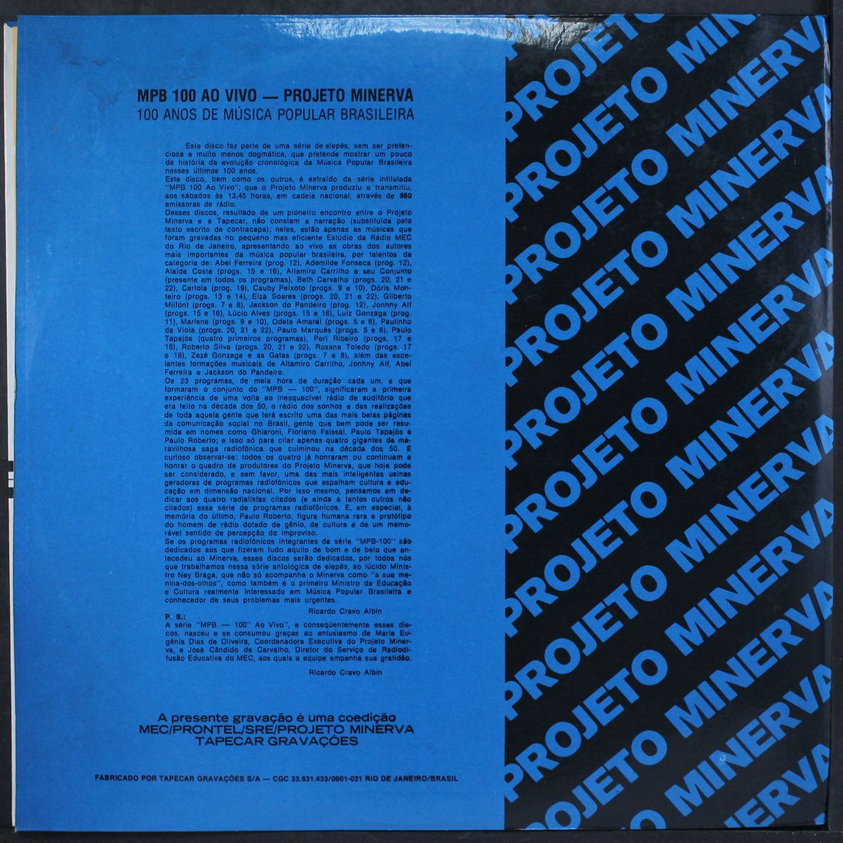 100 anos de musicas popular brasileira 3 by VARIOUS