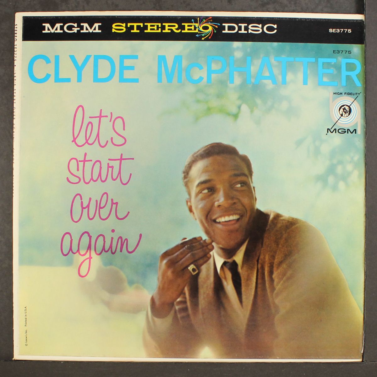 let's start over again by CLYDE MCPHATTER