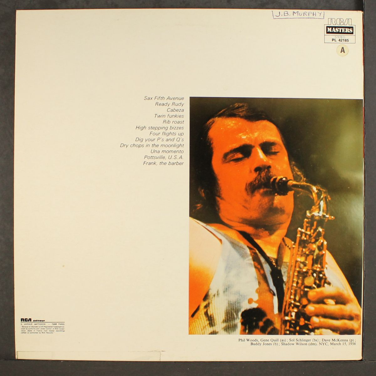phil and quill by PHIL WOODS & GENE QUILL