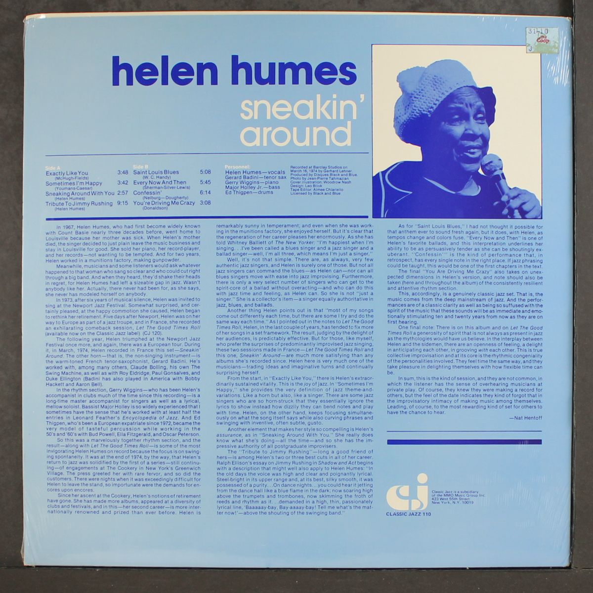sneakin' around by HELEN HUMES