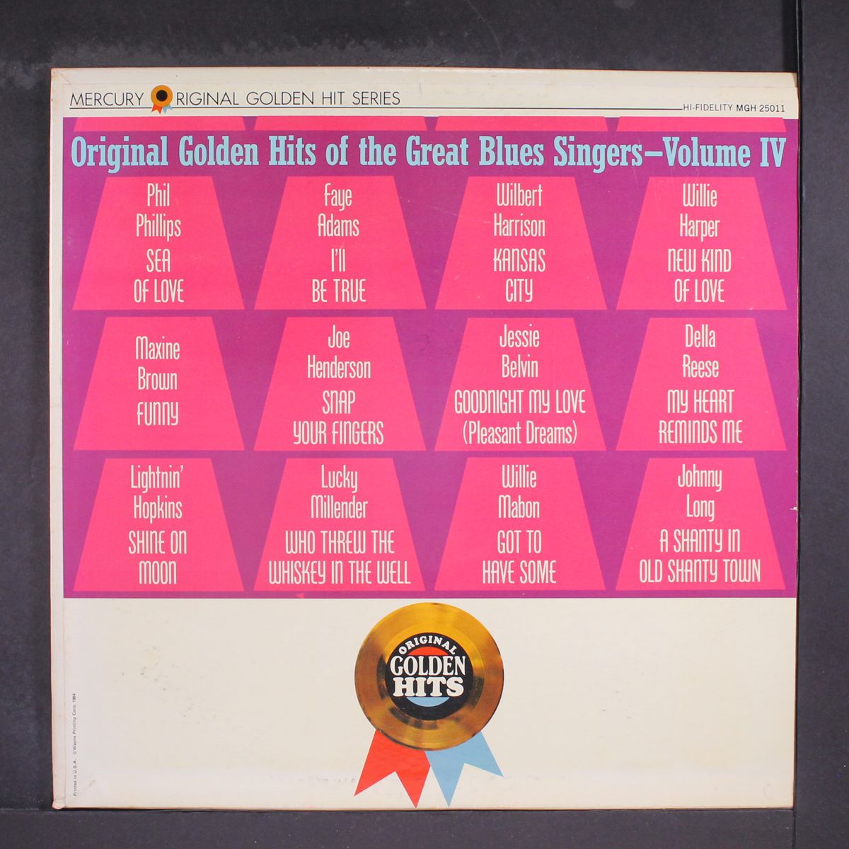 original golden hits of great blues singers, vol. 4 by VARIOUS