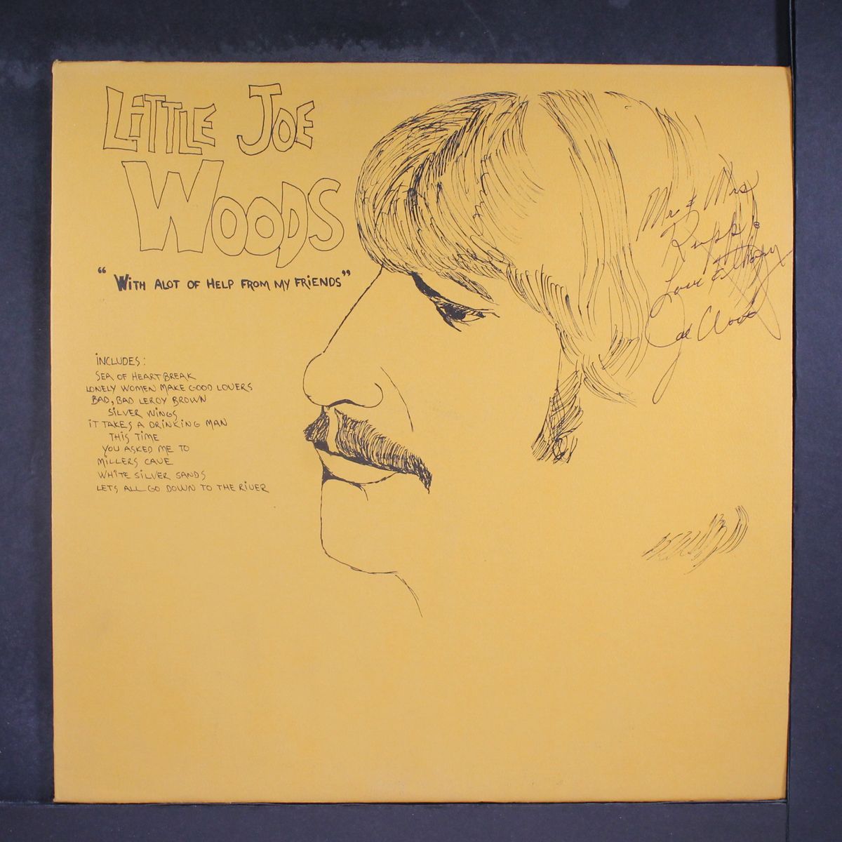 with alot of help from my friends by LITTLE JOE WOODS