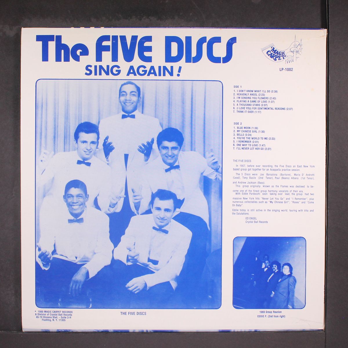 sing again by FIVE DISCS