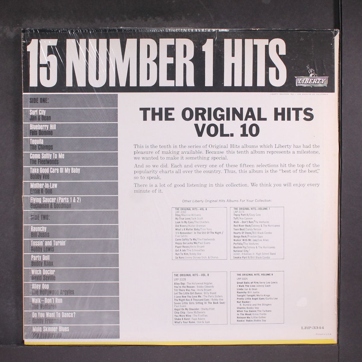 15 number 1 hits - the original hits, vol. 10 by VARIOUS