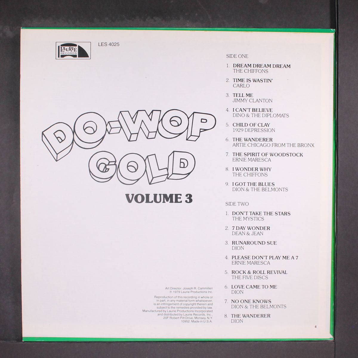 do wop gold, vol. 3 by VARIOUS
