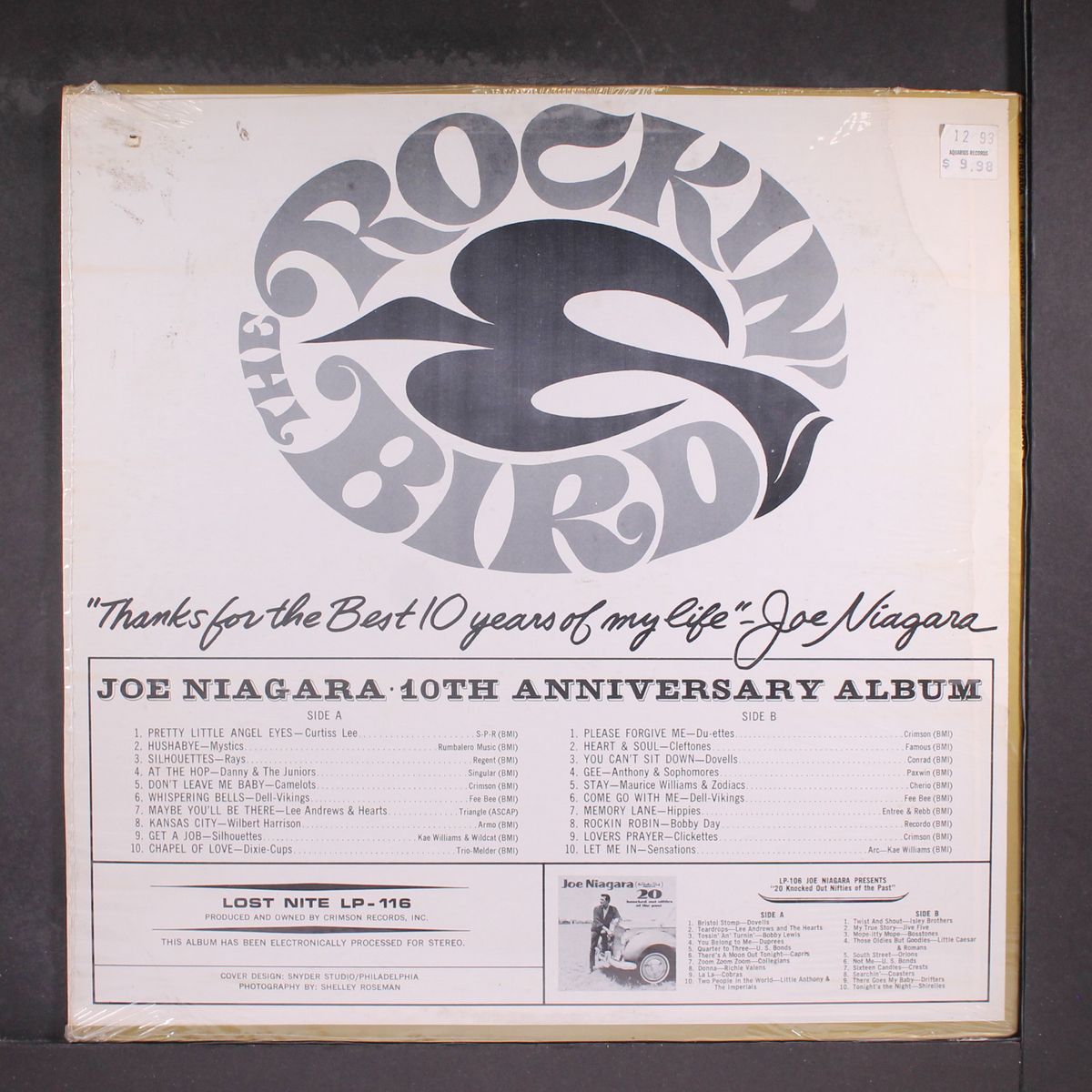 joe niagara 10th anniversary album by VARIOUS