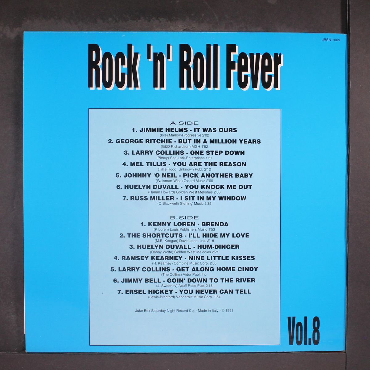 rock 'n' roll fever, vol. 8 by VARIOUS