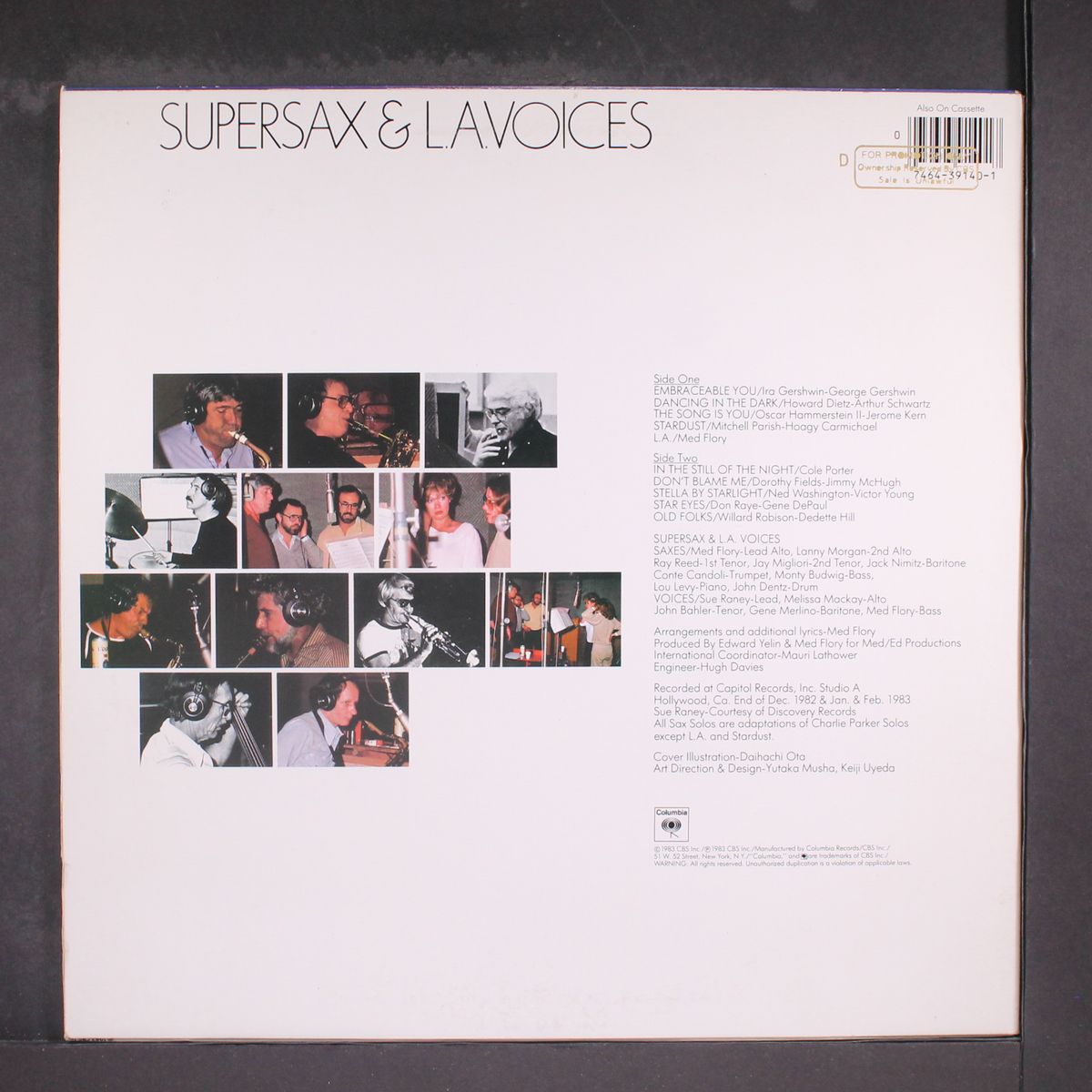 supersax & l.a. voices by SUPERSAX AND L.A. VOICES