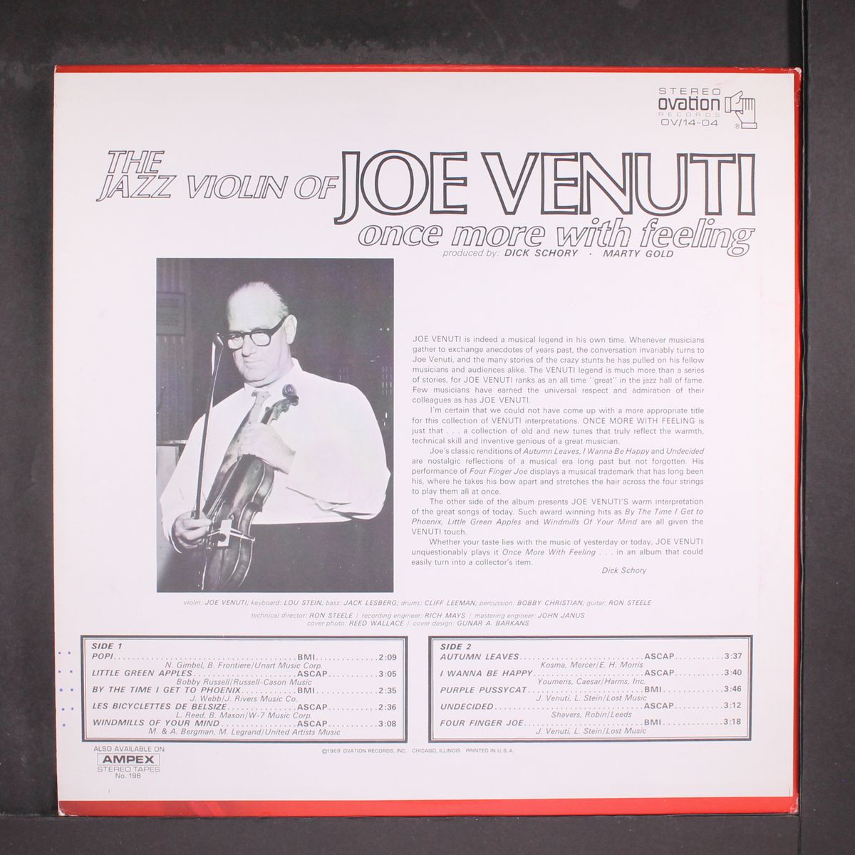 once more with feeling by JOE VENUTI