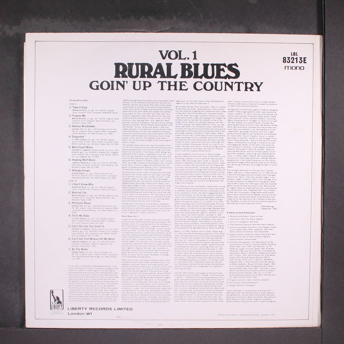 rural blues by VARIOUS