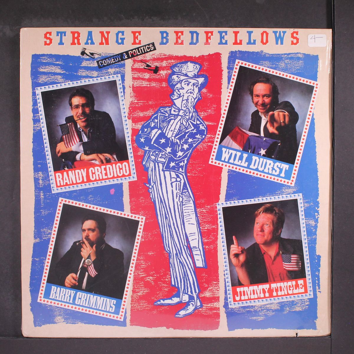 strange bedfellows; comedy & politics by VARIOUS ARTISTS