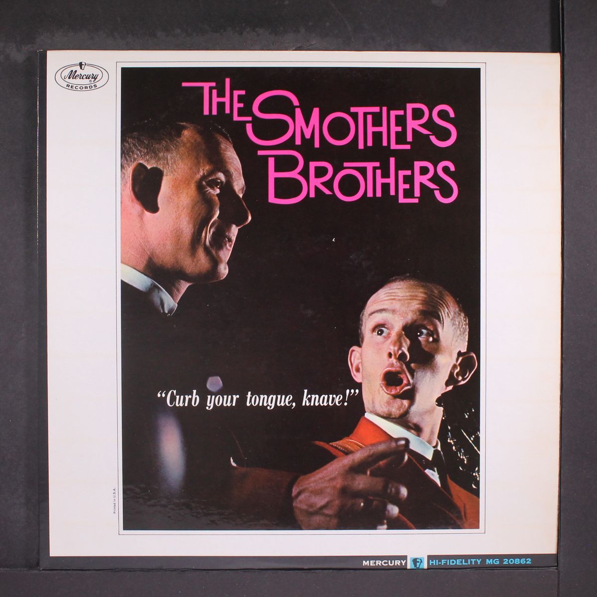 curb your tongue, knave! by SMOTHERS BROTHERS