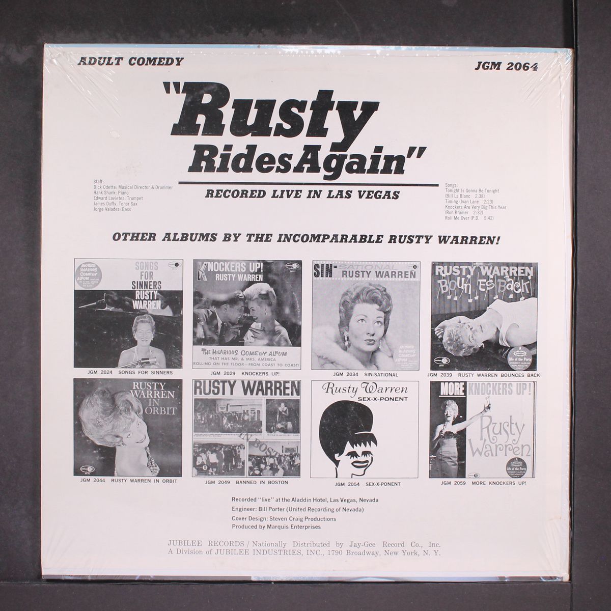 rusty rides again by RUSTY WARREN