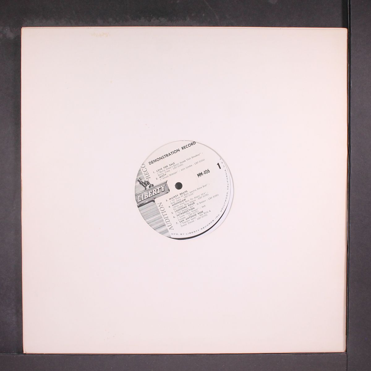demonstration record by VARIOUS