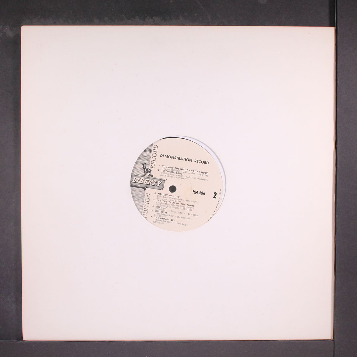 demonstration record by VARIOUS