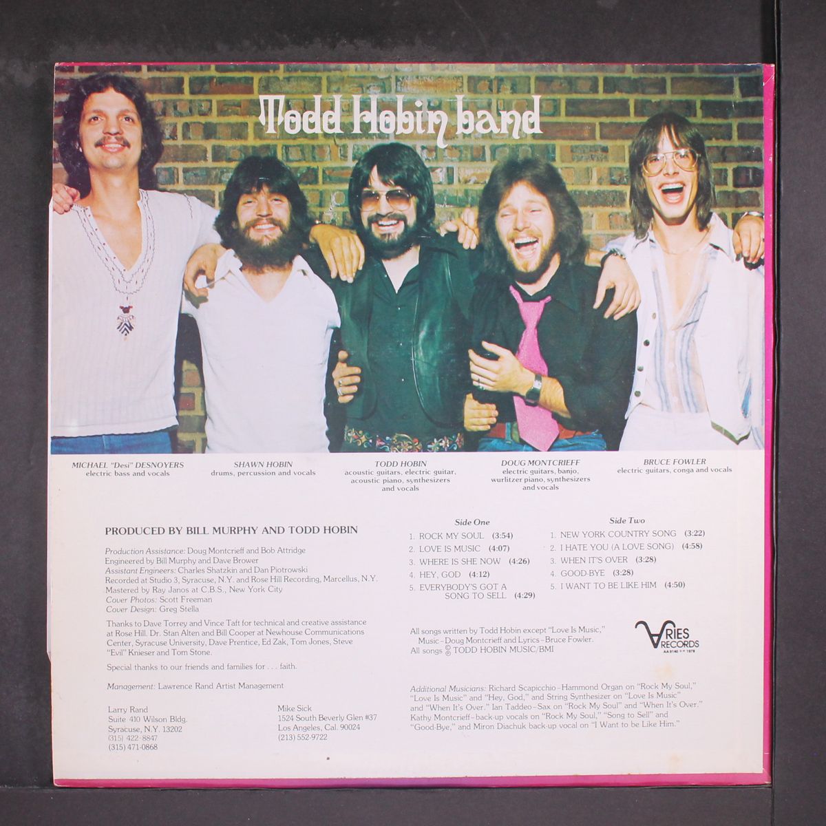 todd hobin band by TODD HOBIN BAND