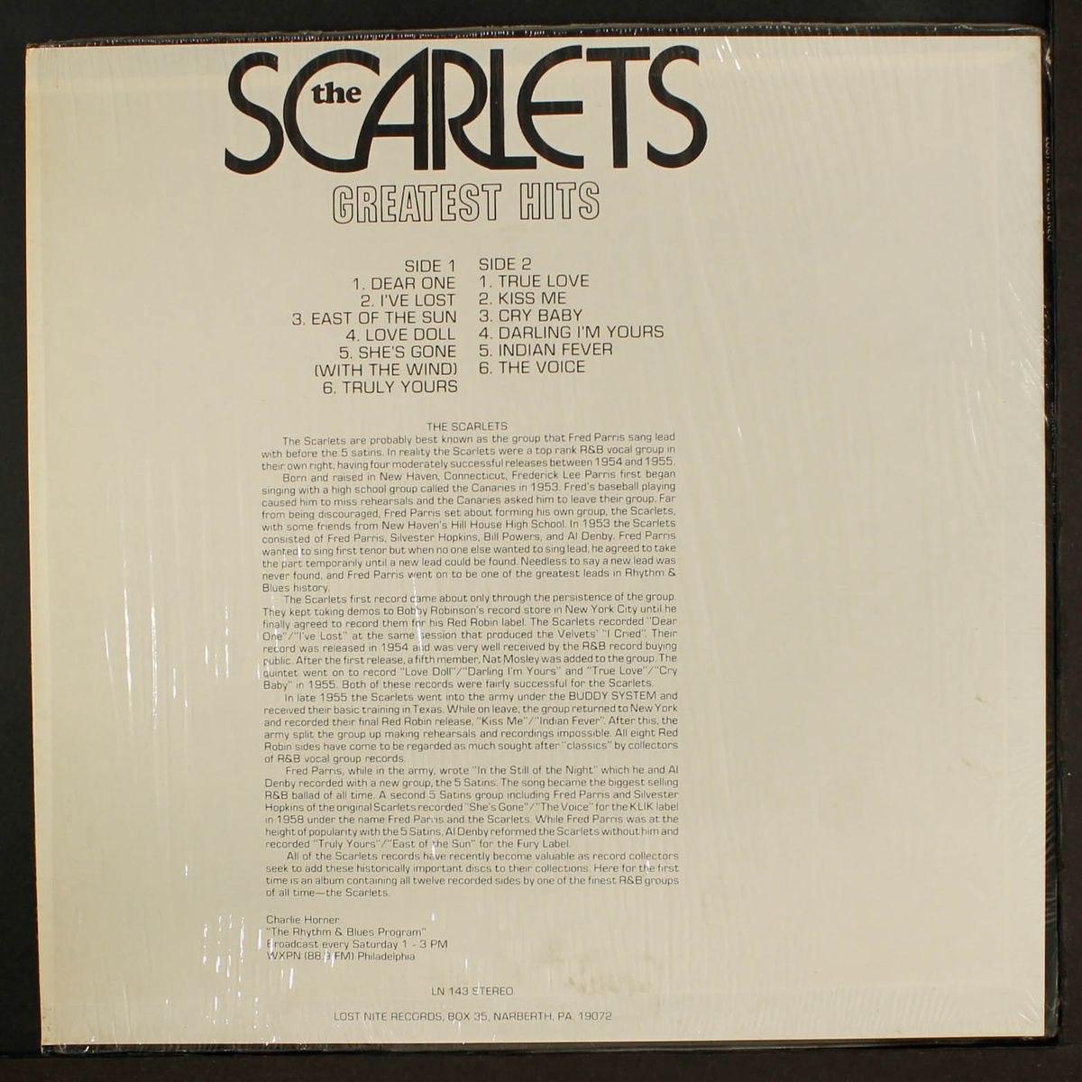 greatest hits by SCARLETS
