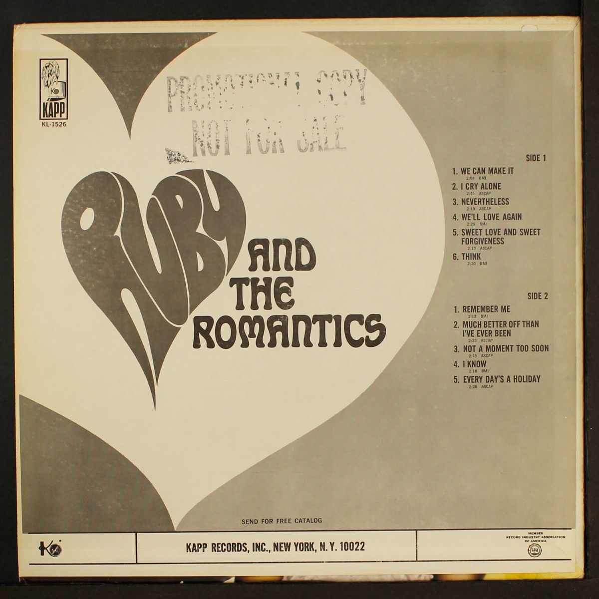 ruby and the romantics by RUBY & ROMANTICS