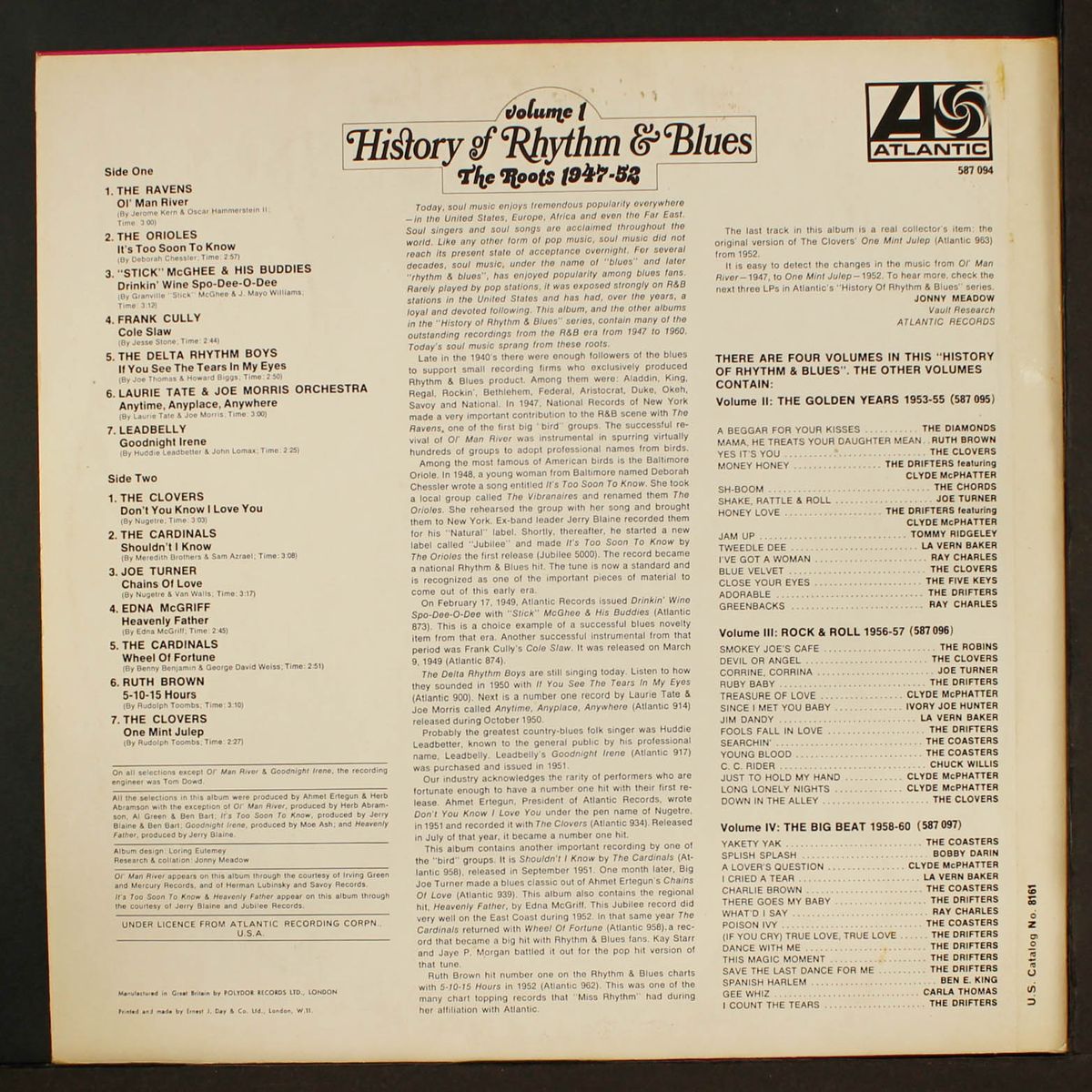 history of rhythm & blues, vol. 1: the roots 1947-52 by VARIOUS