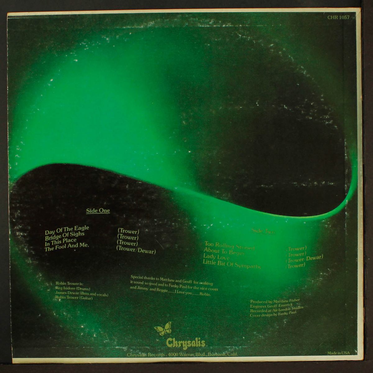 bridge of sighs by ROBIN TROWER