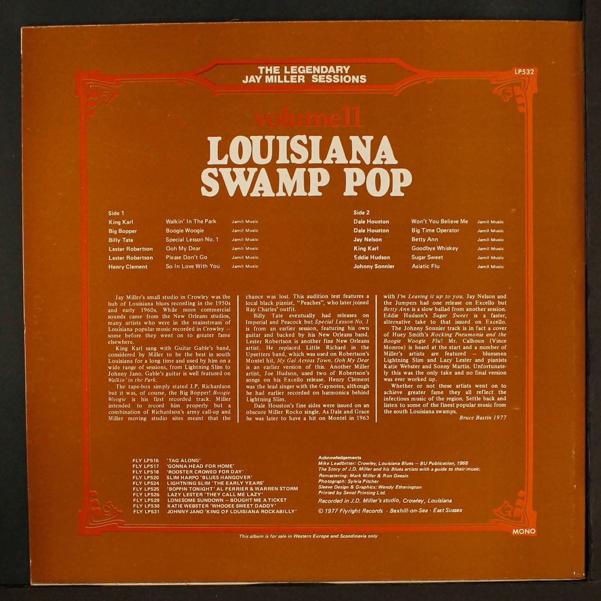 louisiana swamp pop by VARIOUS