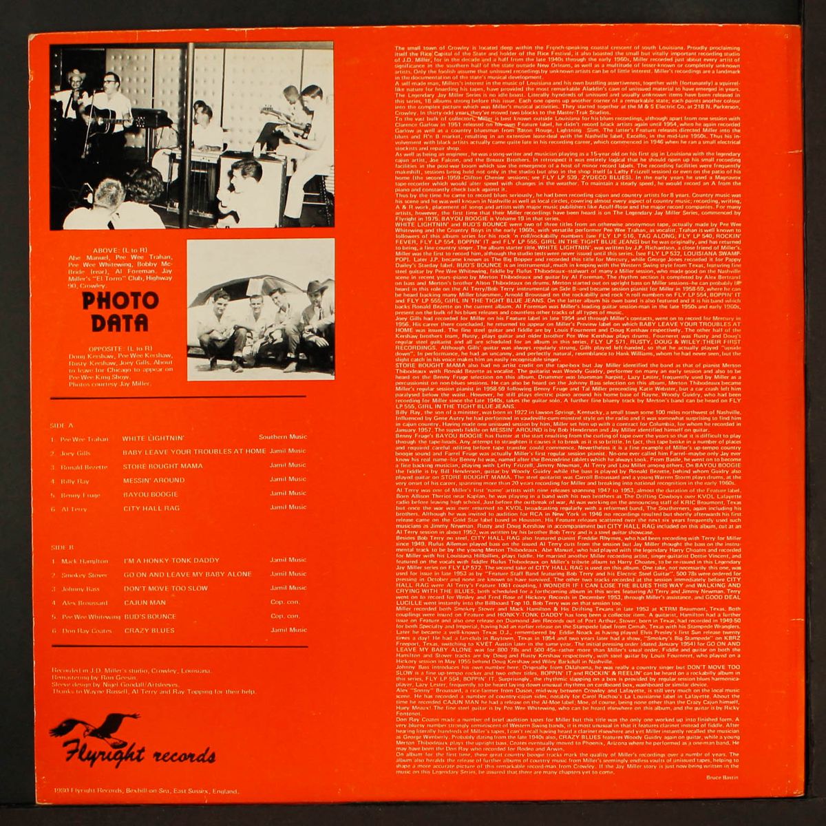 bayou boogie; the legendary jay miller sessions by VARIOUS