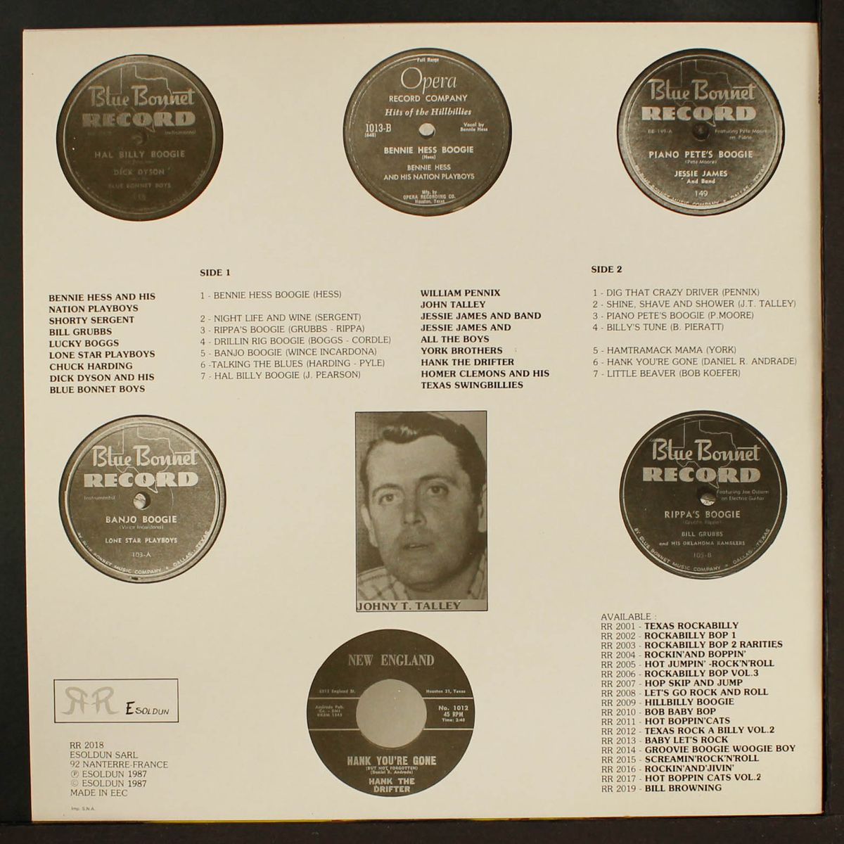texas hillbilly boogie by VARIOUS