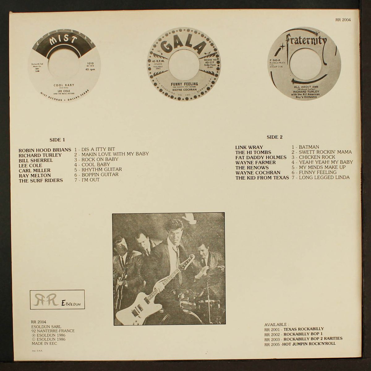rockin' and boppin' by VARIOUS