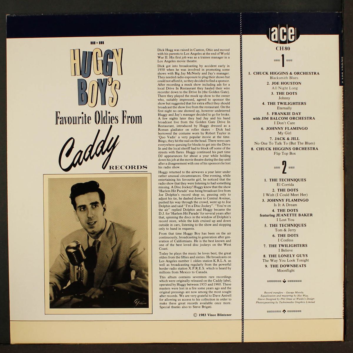 huggy boy's favourite oldies from caddy records by VARIOUS