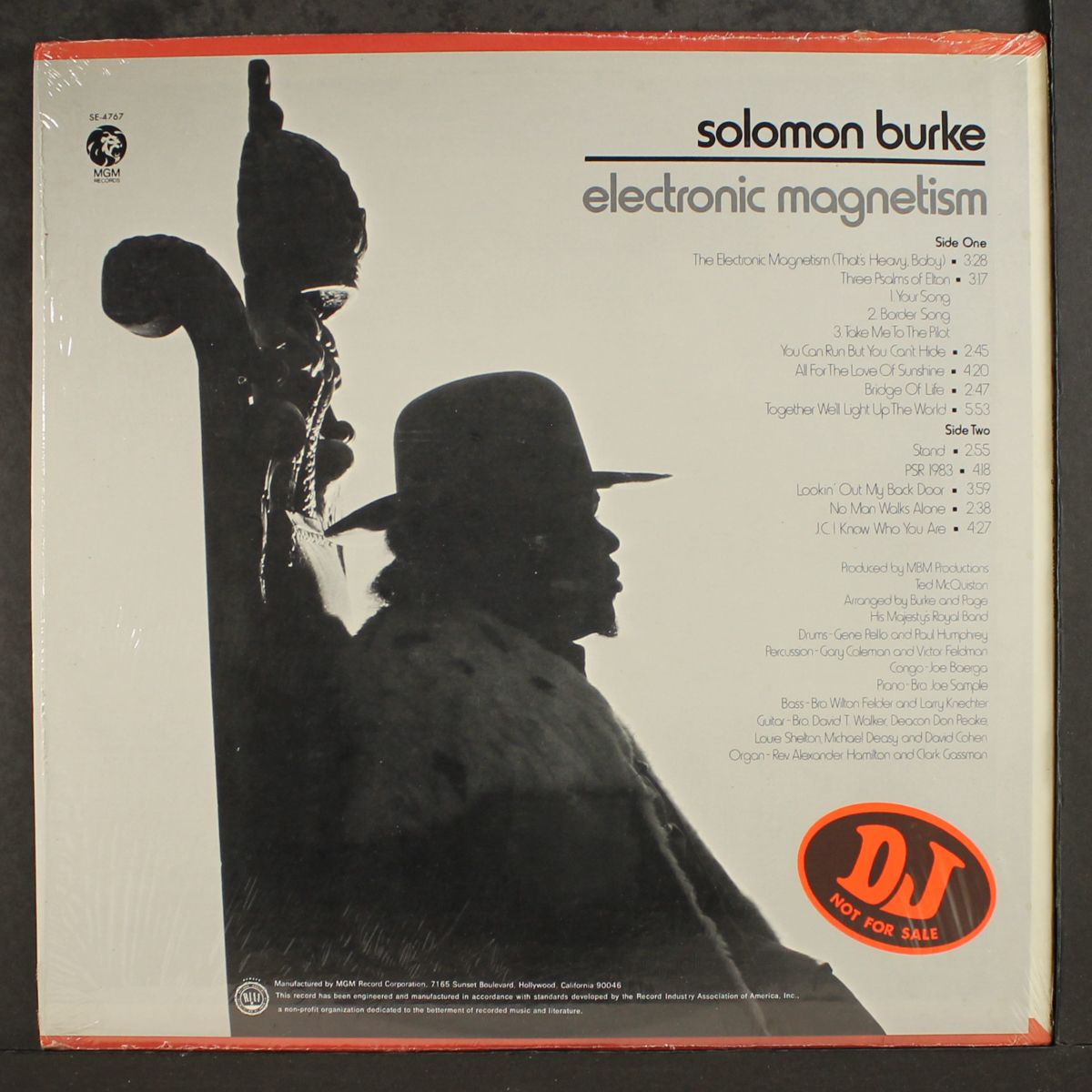 electronic magnetism by SOLOMON BURKE