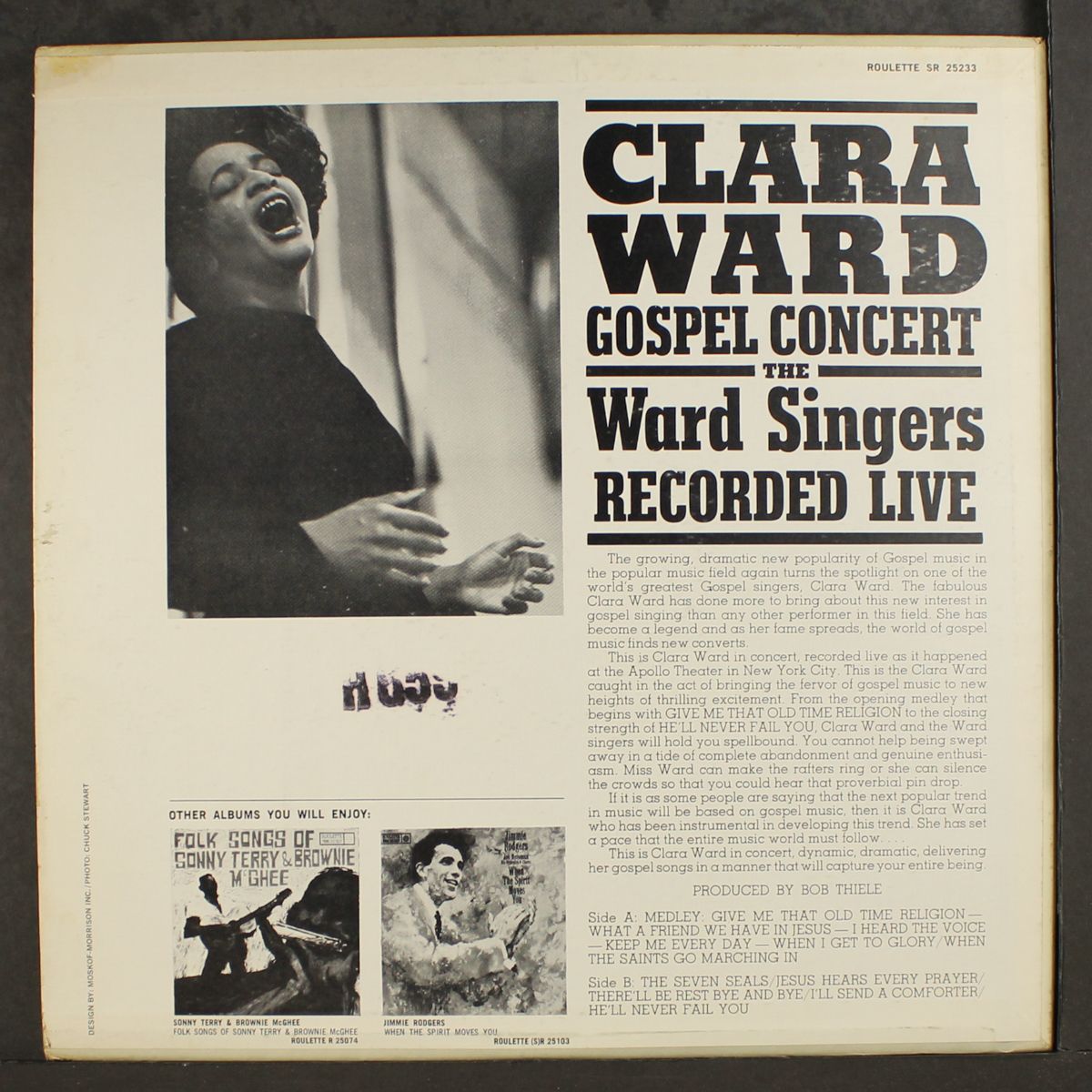 gospel concert by CLARA WARD