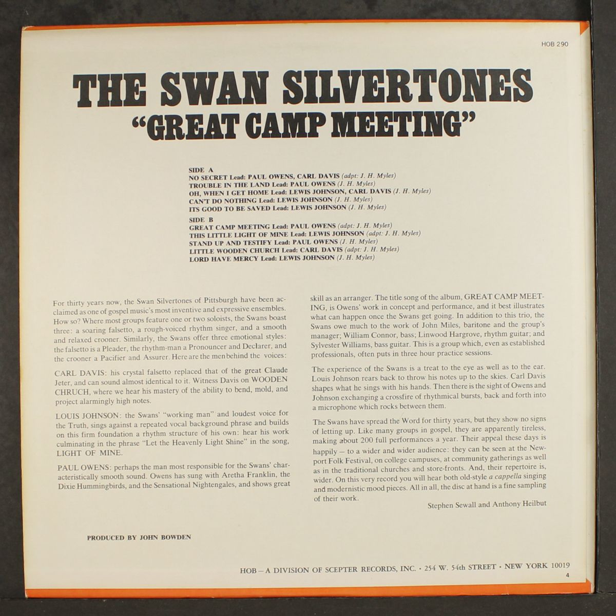 great camp meeting by SWAN SILVERTONES