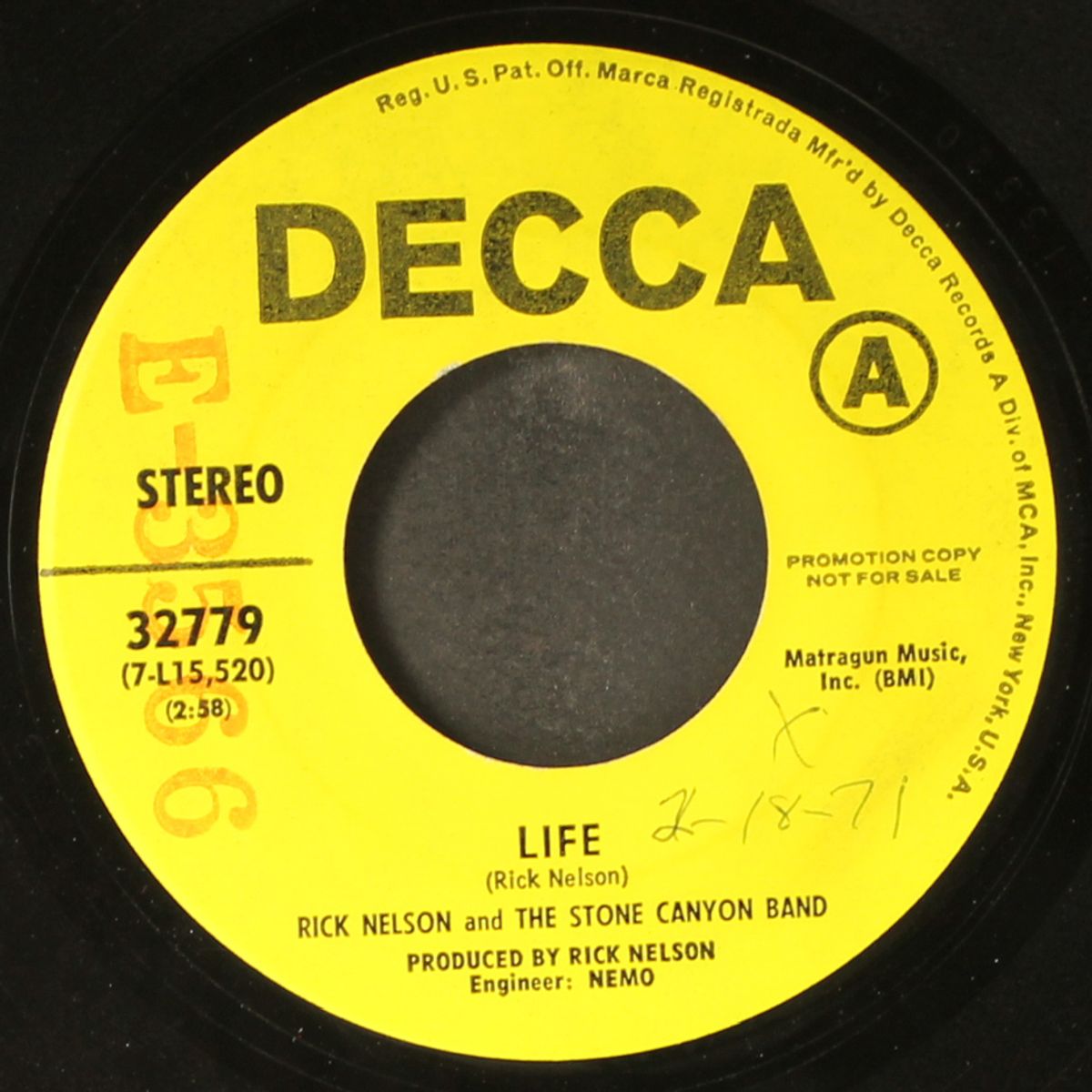 california by RICK NELSON