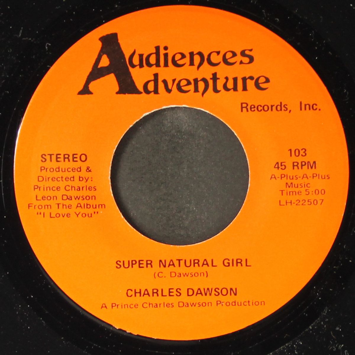 forever yours / super natural girl by CHARLES DAWSON