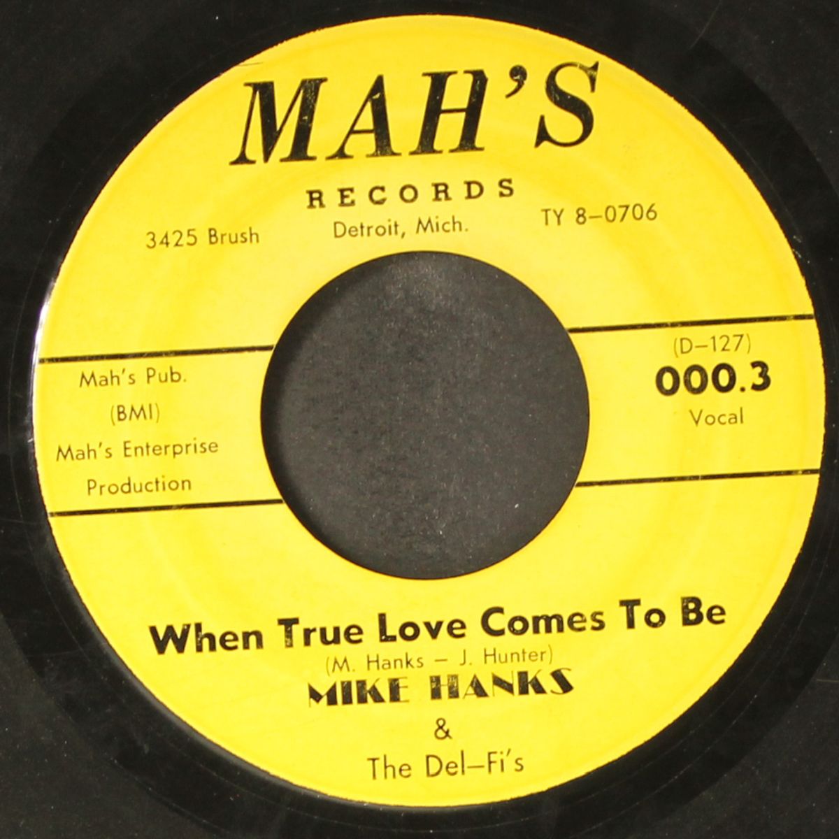 the hawk / when true love comes to be by MIKE HANKS