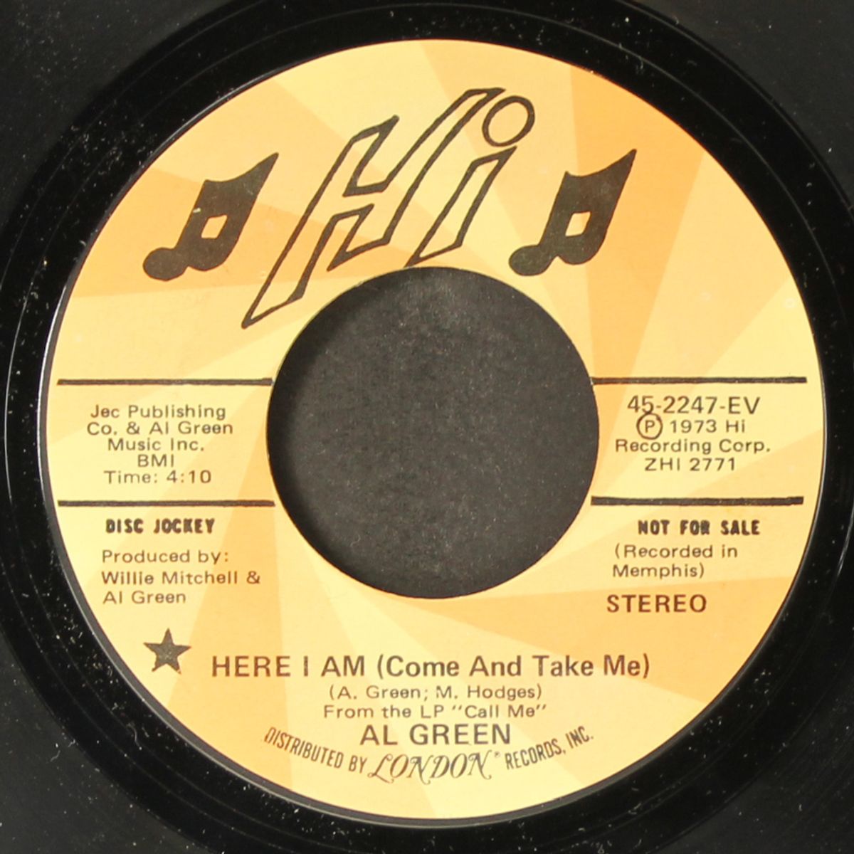 here i am / mono by AL GREEN