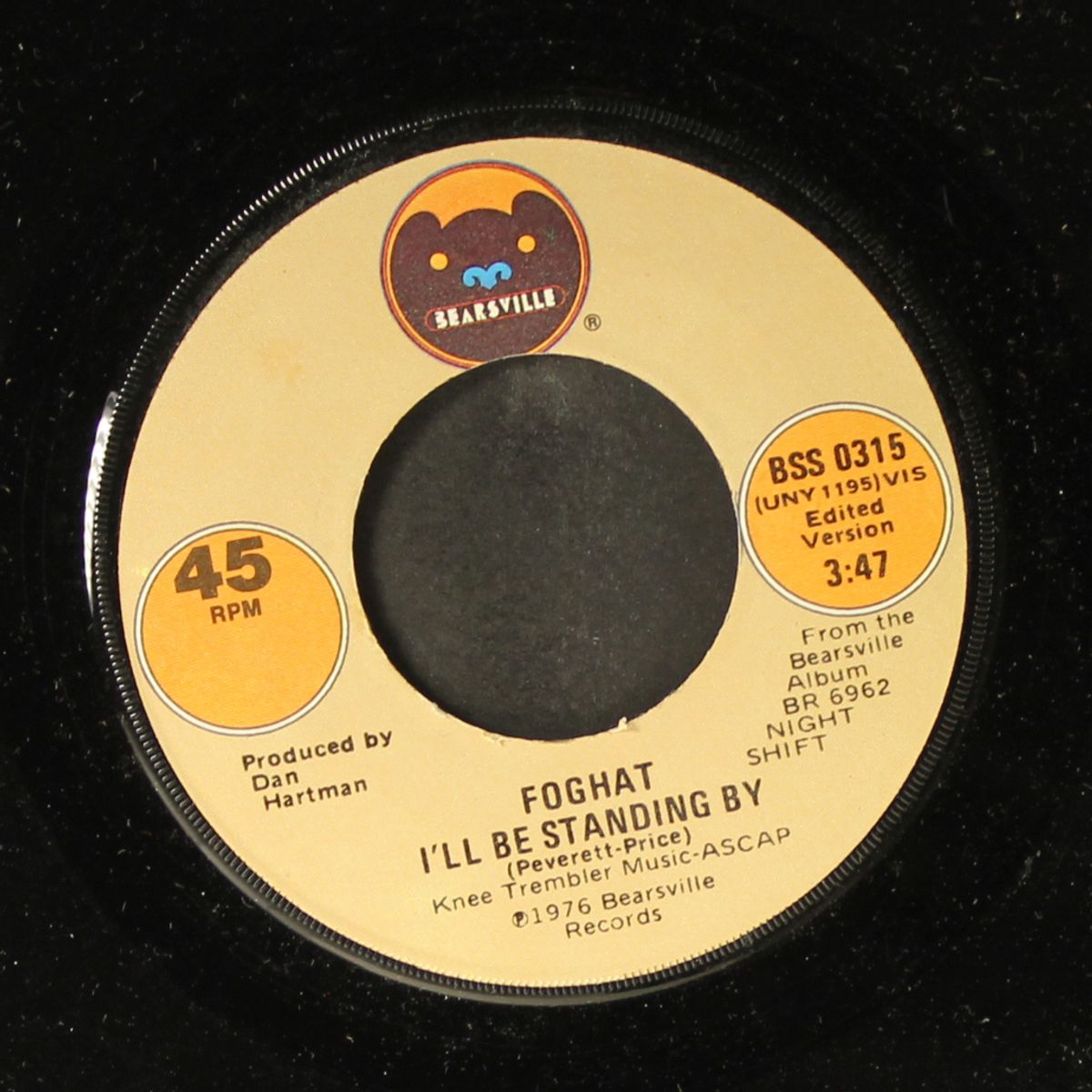 i'll be standing by / take me to the river by FOGHAT