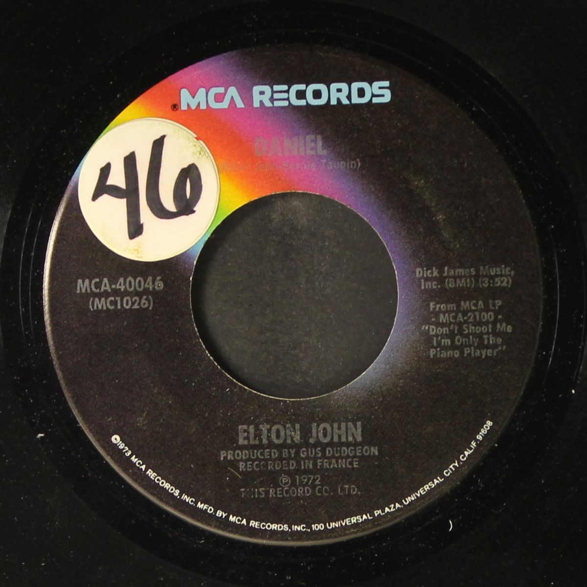 daniel / skyline pigeon by ELTON JOHN