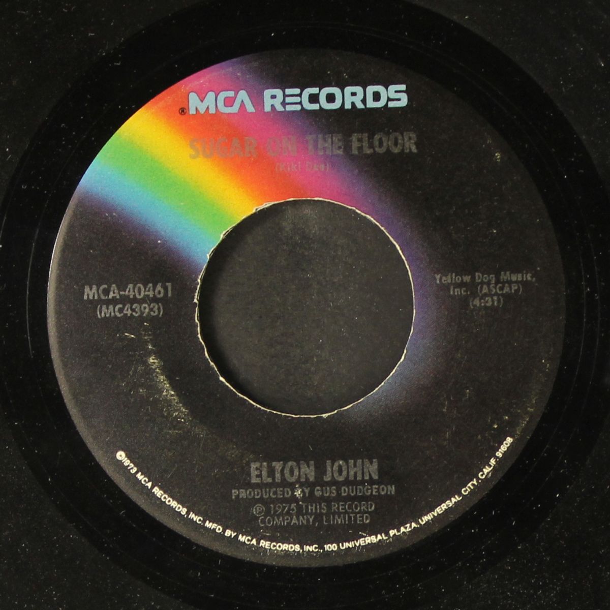 island girl / sugar on the floor by ELTON JOHN