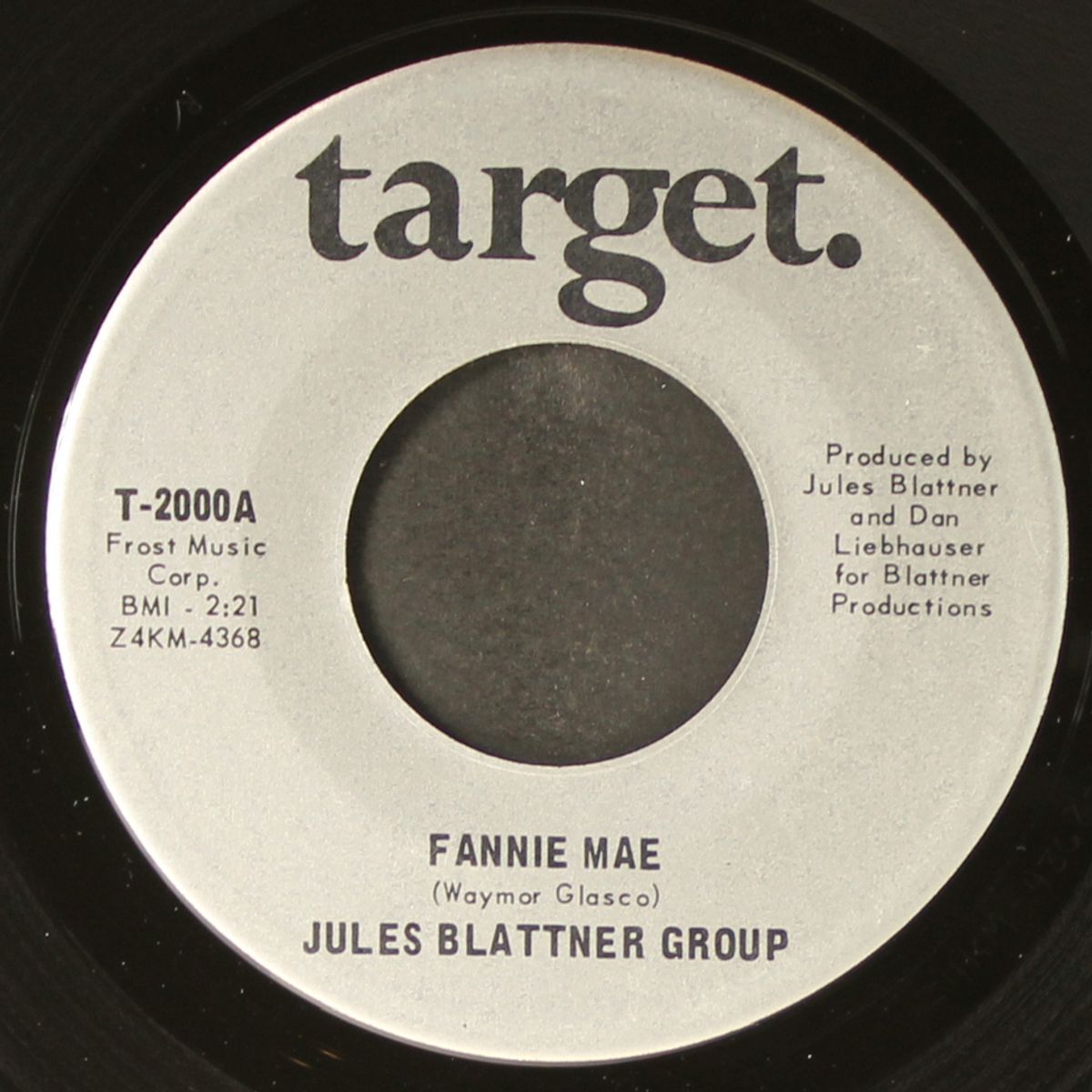 fannie mae / school days by JULES BLATTNER