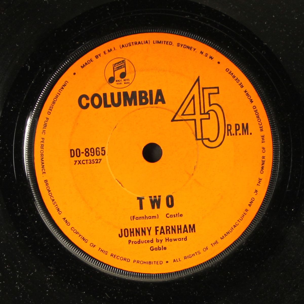 raindrops keep fallin' on my head by JOHNNY FARNHAM