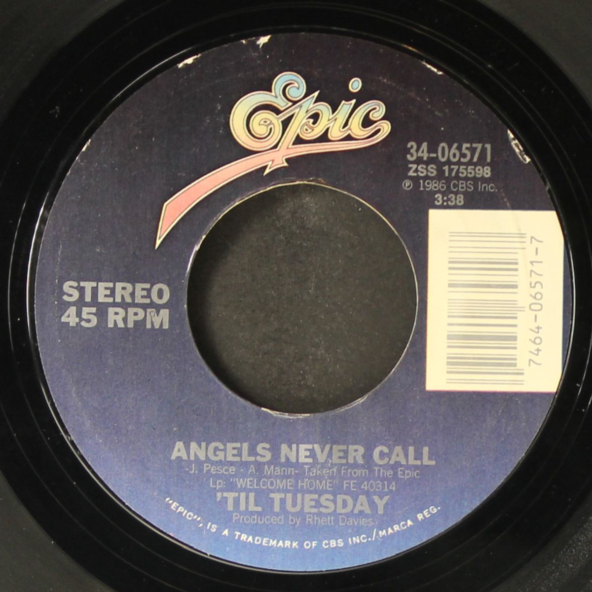 coming up close / angels never call by 'TIL TUESDAY
