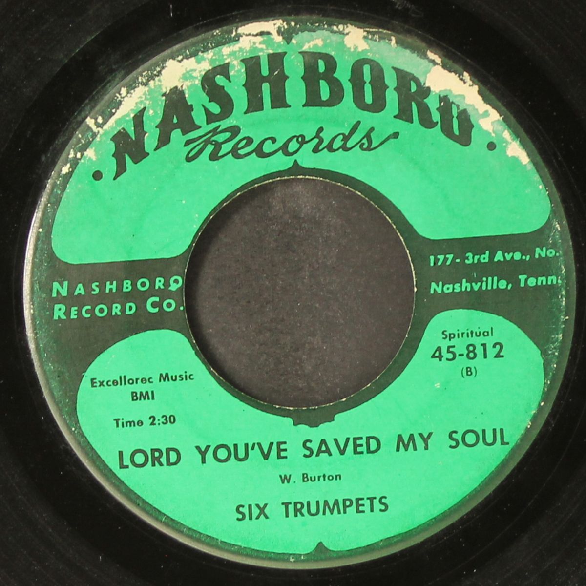 i found jesus / lord you've saved my soul by SIX TRUMPETS